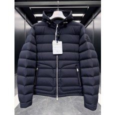 몽클레르 Sestriere 남성 경량 구스다운 후드 숏 패딩 재킷 네이비