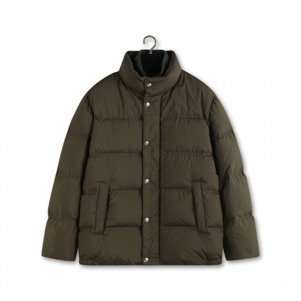 로로피아나  25FW  스탠드 카라 레이어드 다운 재킷