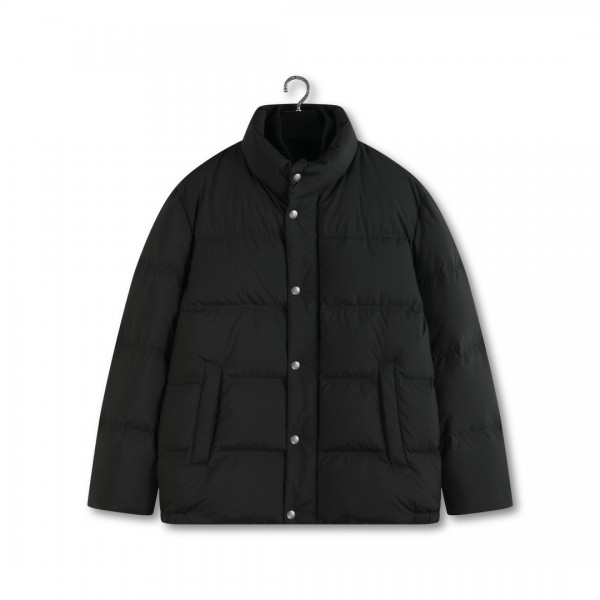 로로피아나  25FW  스탠드 카라 레이어드 다운 재킷
