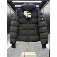 몽클레르 그레노블 Montgetech 남성 쇼트 다운 재킷 블랙